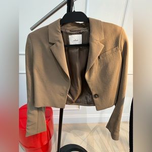 Aritzia wilfred la Paz cropped blazer